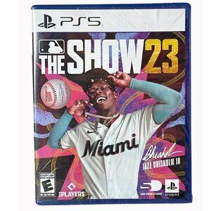 MLB The Show 23 PS5 Video Game Sealed New Baseball Simulation San Diego Studio